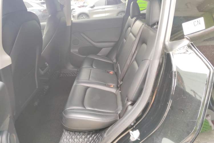 Used Tesla Model Y 2021 Standard Range Rear-Wheel Drive Version Left Rear Seat
