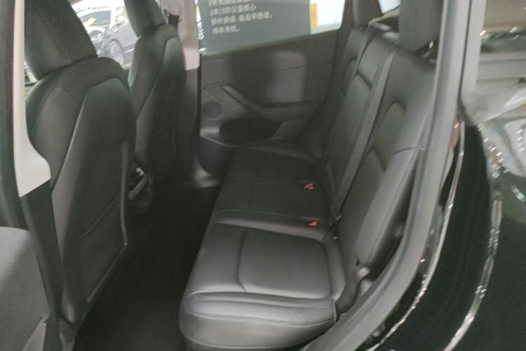 Used Tesla Model Y 2021 Standard Range Rear-Wheel Drive Version Left Rear Seat