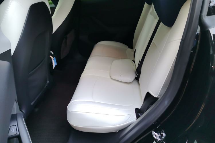 Used Tesla Model Y 2021 Long-Range All-Wheel-Drive Version 3D7 Left Rear Seat