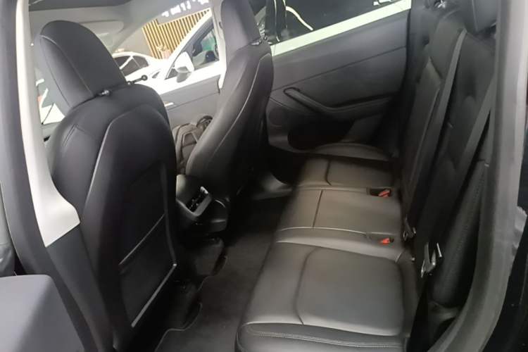 Used Tesla Model Y 2021 Standard Range Rear-Wheel Drive Version Left Rear Seat