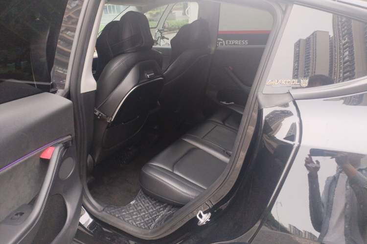 Used Tesla Model Y 2021 Standard Range Rear-Wheel Drive Version Left Rear Seat
