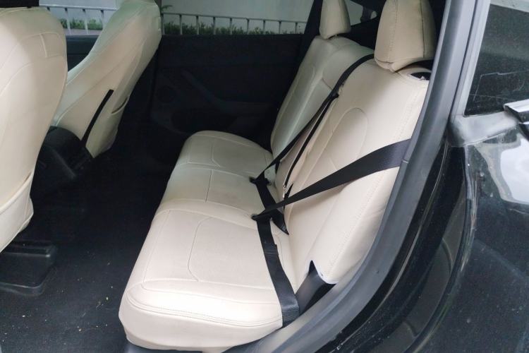 Used Tesla Model Y 2021 Revised Version 2 Long-Range All-Wheel-Drive Edition Left Rear Seat