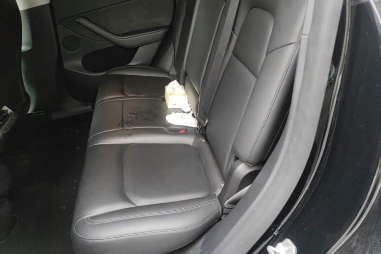 Used Tesla Model Y 2021 Long-Range All-Wheel-Drive Version Left Rear Seat