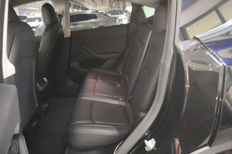 Used Tesla Model Y 2021 Standard Range Rear-Wheel Drive Version Left Rear Seat
