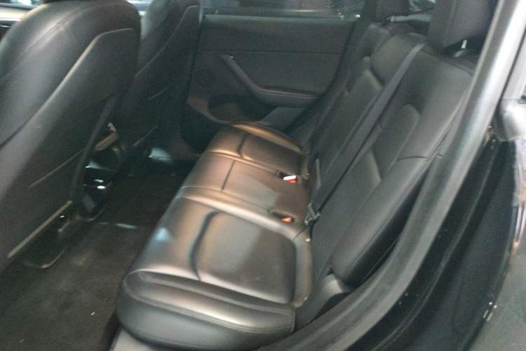Used Tesla Model Y 2021 Long-Range All-Wheel-Drive Version Left Rear Seat