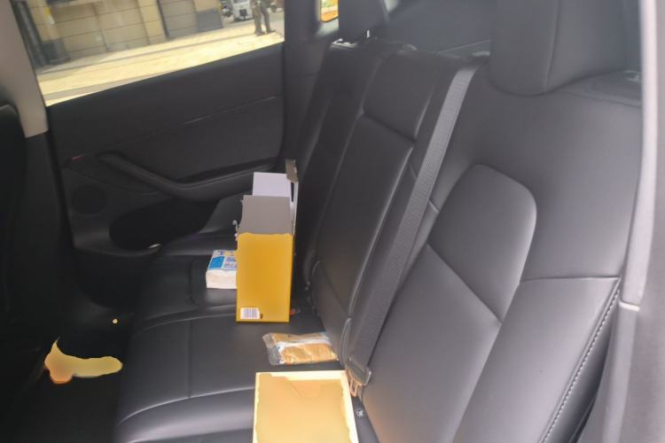 Used Tesla Model Y 2021 Standard Range Rear-Wheel Drive Version Left Rear Seat