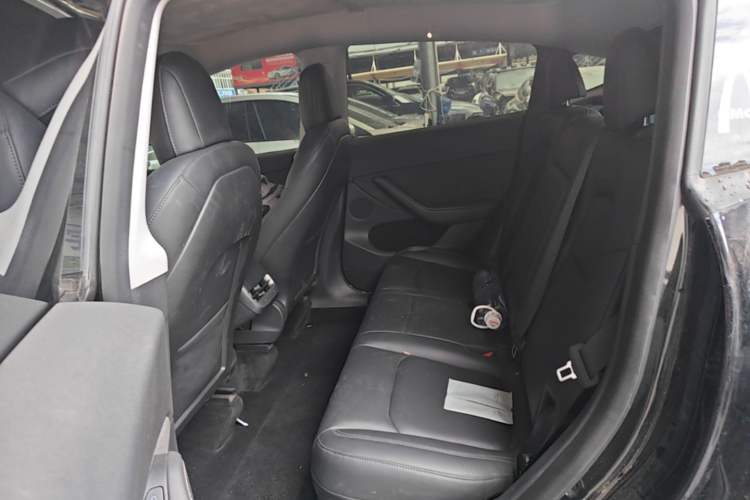 Used Tesla Model Y 2021 Standard Range Rear-Wheel Drive Version Left Rear Seat