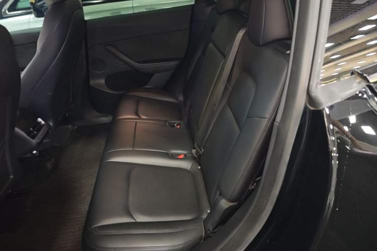 Used Tesla Model Y 2021 Long-Range All-Wheel-Drive Version 3D7 Left Rear Seat