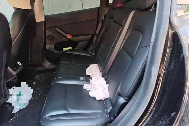 Used Tesla Model Y 2021 Standard Range Rear-Wheel Drive Version Left Rear Seat