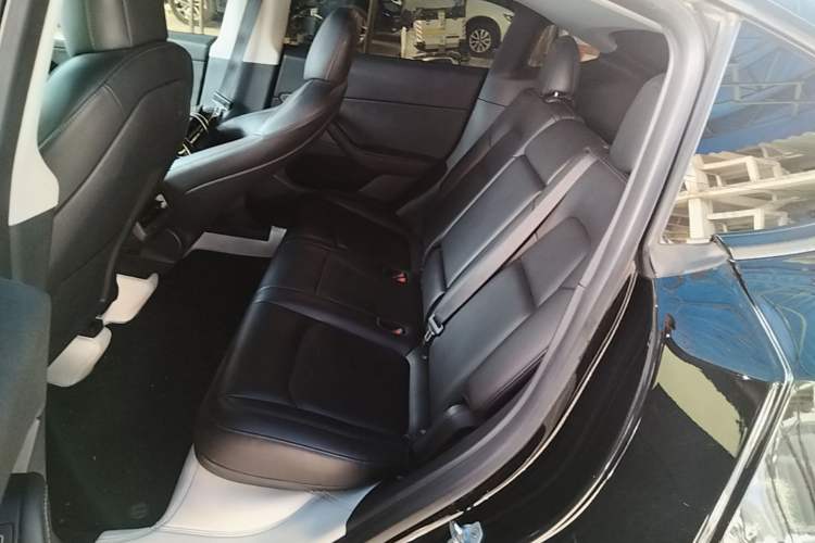 Used Tesla Model Y 2021 Standard Range Rear-Wheel Drive Version Left Rear Seat