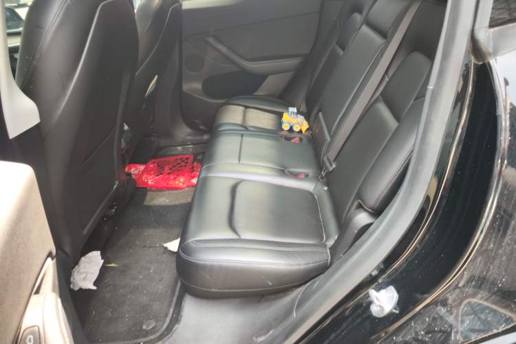 Used Tesla Model Y 2021 Standard Range Rear-Wheel Drive Version Left Rear Seat