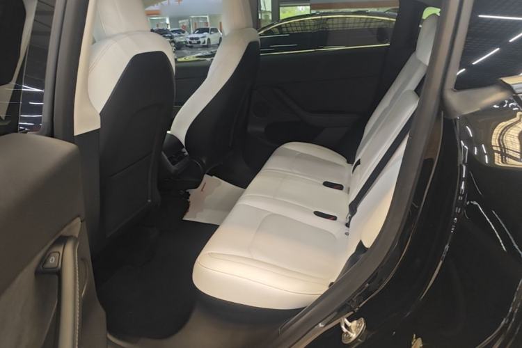 Used Tesla Model Y 2021 Standard Range Rear-Wheel Drive Version Left Rear Seat