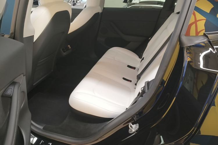 Used Tesla Model Y 2021 Standard Range Rear-Wheel Drive Version Left Rear Seat