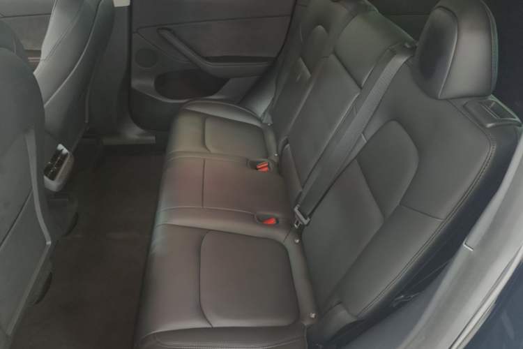 Used Tesla Model Y 2021 Standard Range Rear-Wheel Drive Version Left Rear Seat