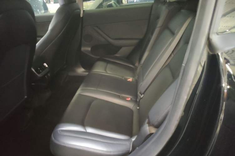 Used Tesla Model Y 2021 Standard Range Rear-Wheel Drive Version Left Rear Seat