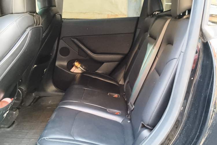 Used Tesla Model Y 2021 Standard Range Rear-Wheel Drive Version Left Rear Seat