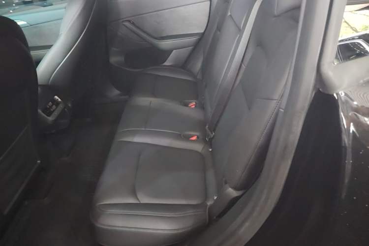 Used Tesla Model Y 2021 Standard Range Rear-Wheel Drive Version Left Rear Seat