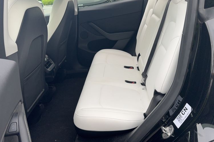 Used Tesla Model Y 2021 Standard Range Rear-Wheel Drive Version Left Rear Seat
