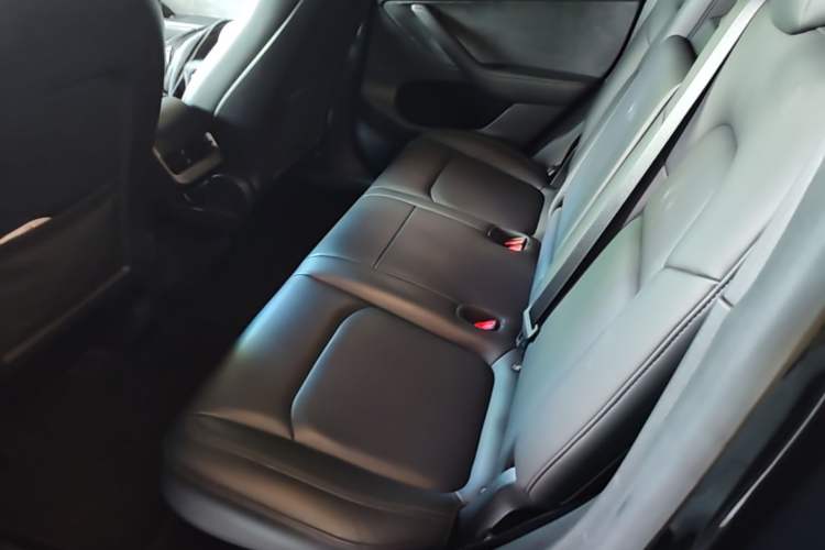 Used Tesla Model Y 2021 Standard Range Rear-Wheel Drive Version Left Rear Seat