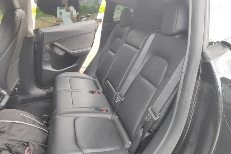 Used Tesla Model Y 2021 Standard Range Rear-Wheel Drive Version Left Rear Seat