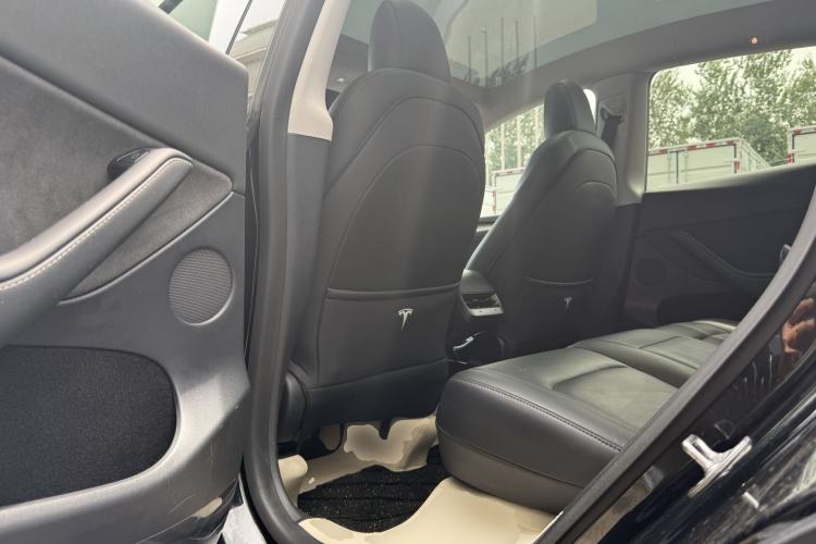 Used Tesla Model Y 2021 Revised Version 2 Long-Range All-Wheel-Drive Edition Left Rear Seat
