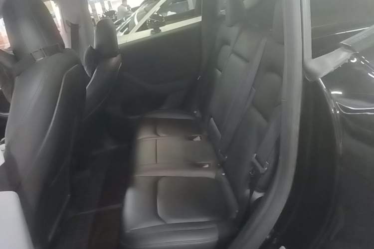 Used Tesla Model Y 2021 Long-Range All-Wheel-Drive Version Left Rear Seat