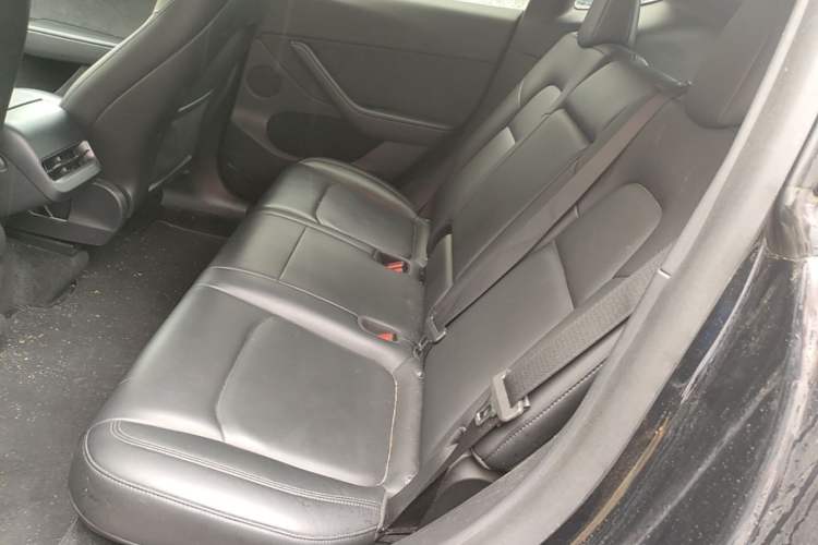 Used Tesla Model Y 2021 Standard Range Rear-Wheel Drive Version Left Rear Seat