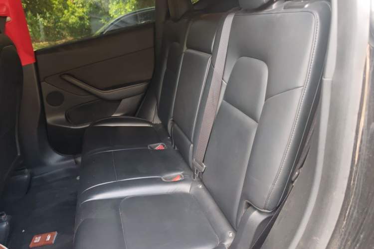 Used Tesla Model Y 2021 Standard Range Rear-Wheel Drive Version Left Rear Seat