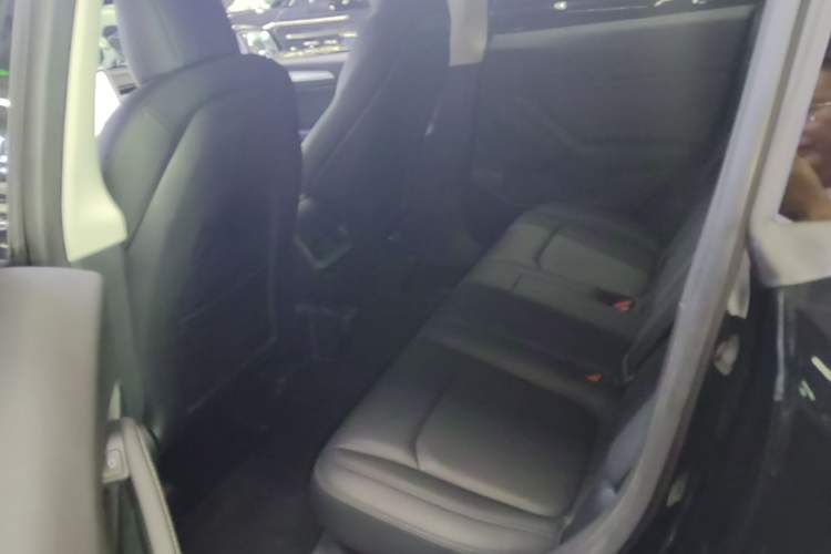 Used Tesla Model Y 2021 Long-Range All-Wheel-Drive Version 3D7 Left Rear Seat