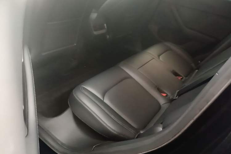 Used Tesla Model Y 2021 Standard Range Rear-Wheel Drive Version Left Rear Seat