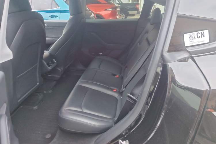 Used Tesla Model Y 2021 Standard Range Rear-Wheel Drive Version Left Rear Seat
