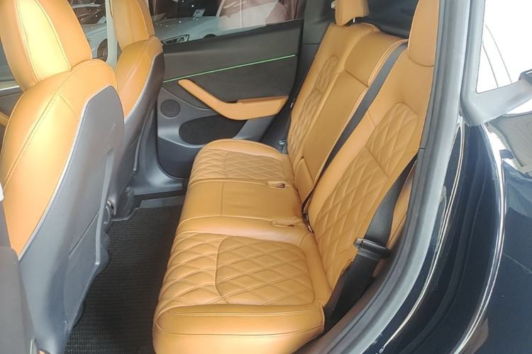 Used Tesla Model Y 2021 Long-Range All-Wheel-Drive Version 3D7 Left Rear Seat
