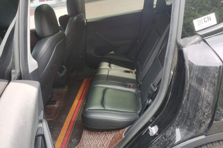 Used Tesla Model Y 2021 Standard Range Rear-Wheel Drive Version Left Rear Seat