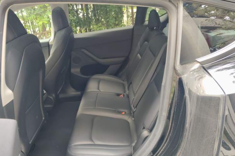 Used Tesla Model Y 2021 Standard Range Rear-Wheel Drive Version Left Rear Seat