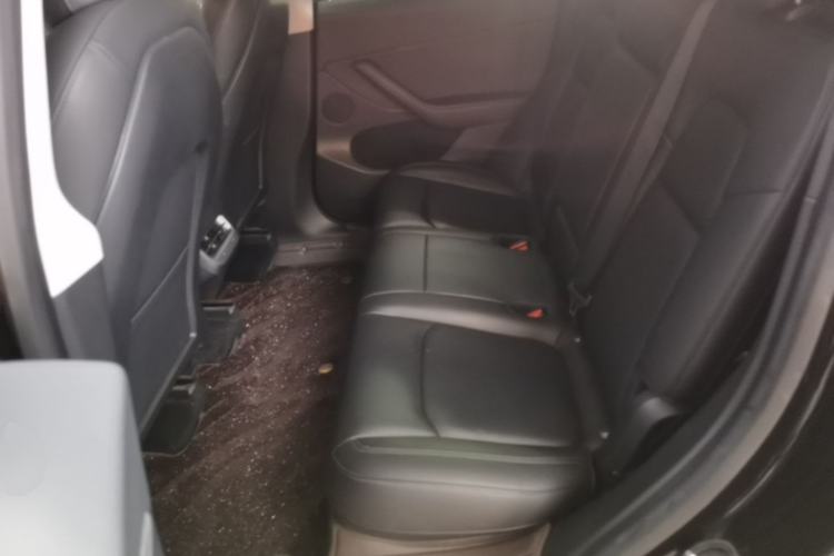 Used Tesla Model Y 2021 Standard Range Rear-Wheel Drive Version Left Rear Seat