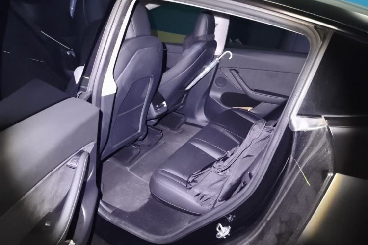 Used Tesla Model Y 2021 Long-Range All-Wheel-Drive Version Left Rear Seat