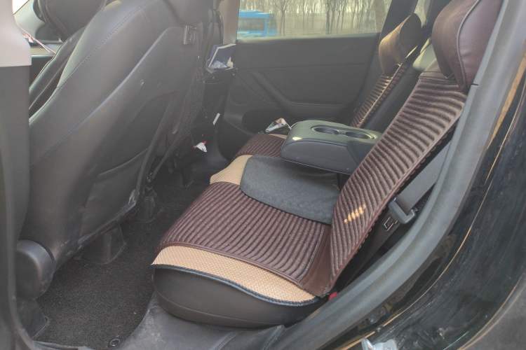 Used Tesla Model Y 2021 Long-Range All-Wheel-Drive Version 3D7 Left Rear Seat