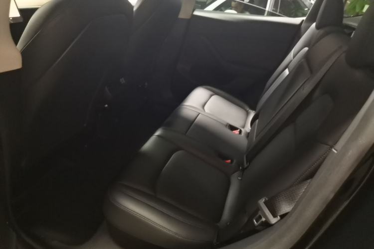 Used Tesla Model Y 2021 Long-Range All-Wheel-Drive Version 3D7 Left Rear Seat