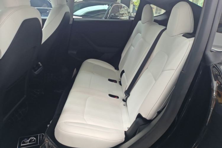 Used Tesla Model Y 2021 Long-Range All-Wheel-Drive Version 3D7 Left Rear Seat