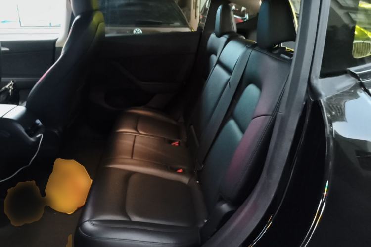 Used Tesla Model Y 2021 Standard Range Rear-Wheel Drive Version Left Rear Seat