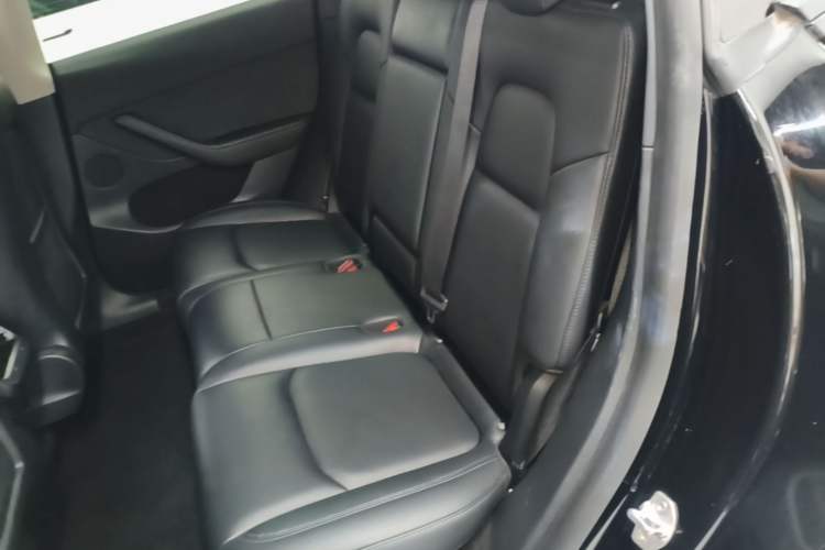 Used Tesla Model Y 2021 Standard Range Rear-Wheel Drive Version Left Rear Seat