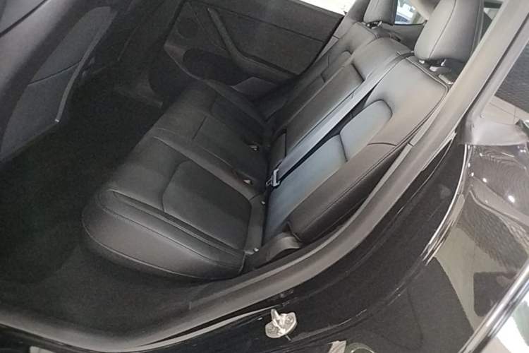 Used Tesla Model Y 2021 Standard Range Rear-Wheel Drive Version Left Rear Seat