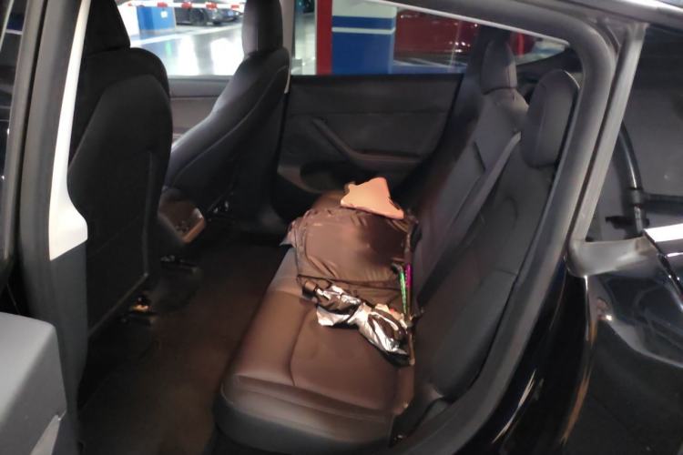 Used Tesla Model Y 2021 Standard Range Rear-Wheel Drive Version Left Rear Seat