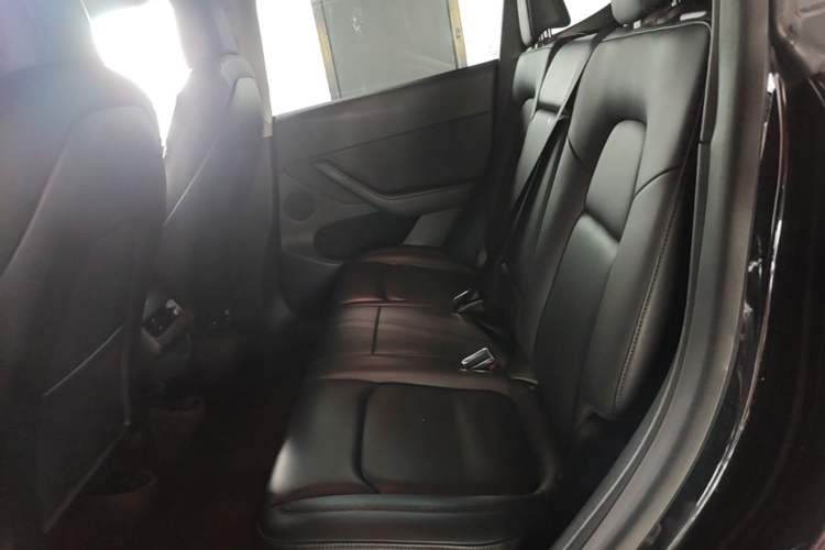 Used Tesla Model Y 2021 Standard Range Rear-Wheel Drive Version Left Rear Seat