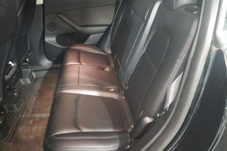 Used Tesla Model Y 2021 Standard Range Rear-Wheel Drive Version Left Rear Seat