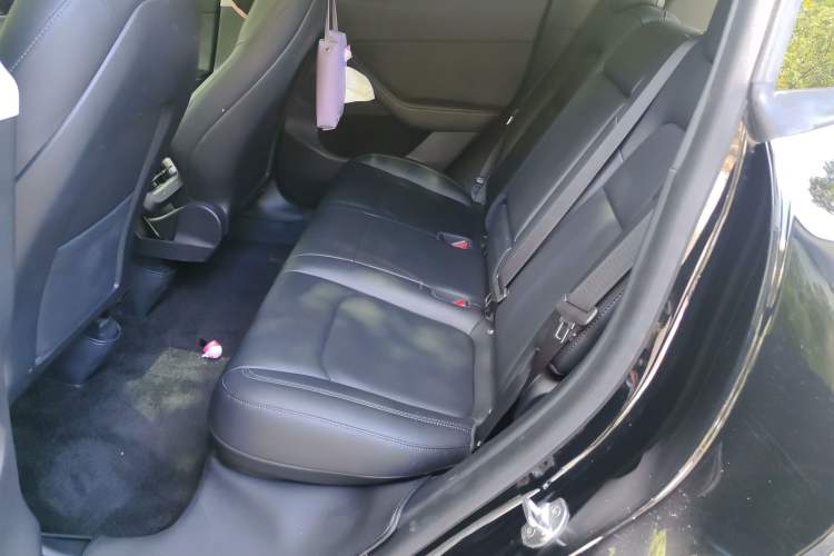 Used Tesla Model Y 2021 Standard Range Rear-Wheel Drive Version Left Rear Seat