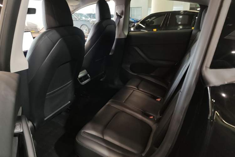 Used Tesla Model Y 2021 Long-Range All-Wheel-Drive Version Left Rear Seat