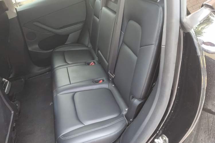 Used Tesla Model Y 2021 Standard Range Rear-Wheel Drive Version Left Rear Seat