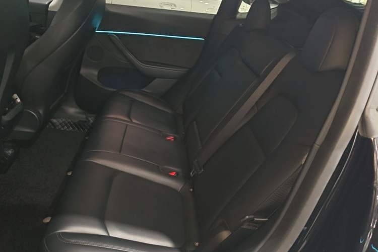 Used Tesla Model Y 2021 Performance High-Performance All-Wheel-Drive Version Left Rear Seat