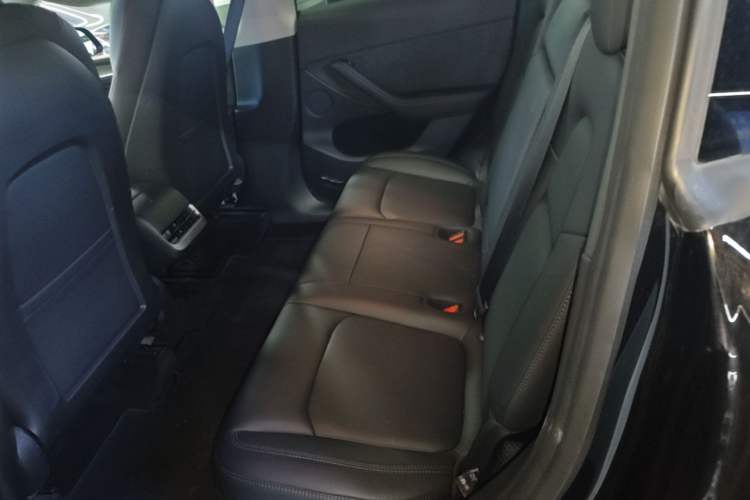 Used Tesla Model Y 2021 Standard Range Rear-Wheel Drive Version Left Rear Seat